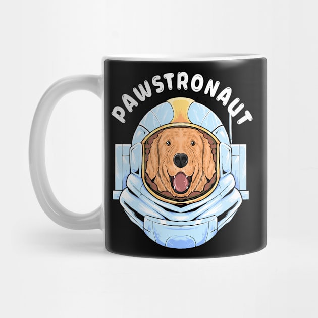 Pawstronaut - Funny Animal Joke Dog Owner Space Exploration by YouareweirdIlikeyou